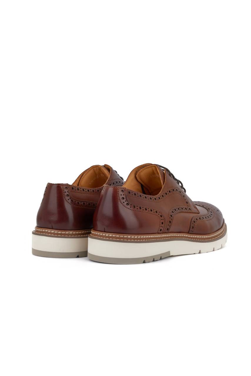 Digel Scarpa francesina all'inglese digel marrone fondo gomma Fino al 65% di sconto