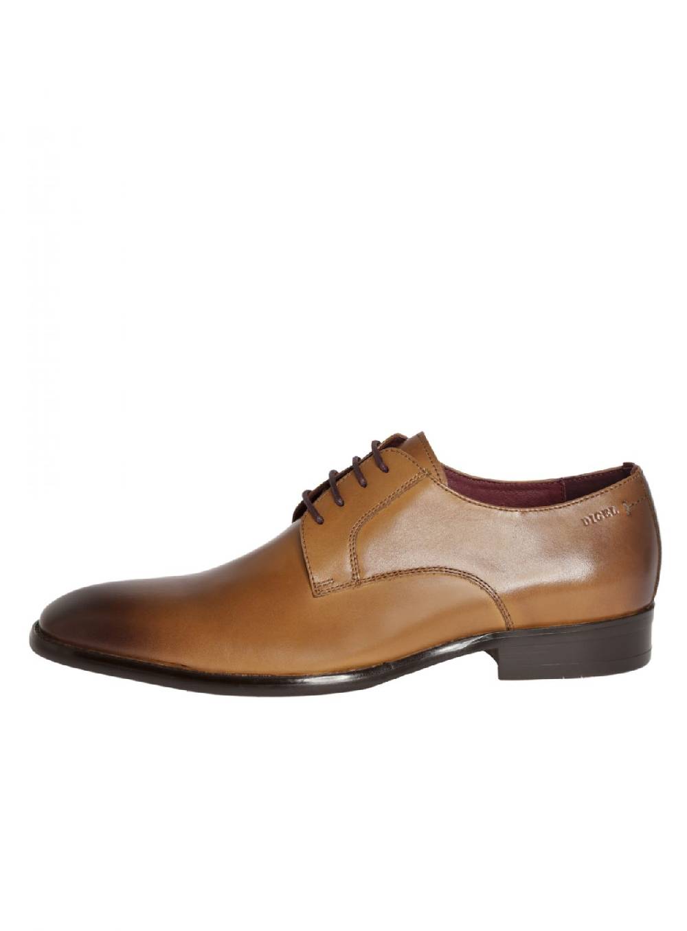Digel Scarpa stringata digel color cognac in vera pelle Only for today
