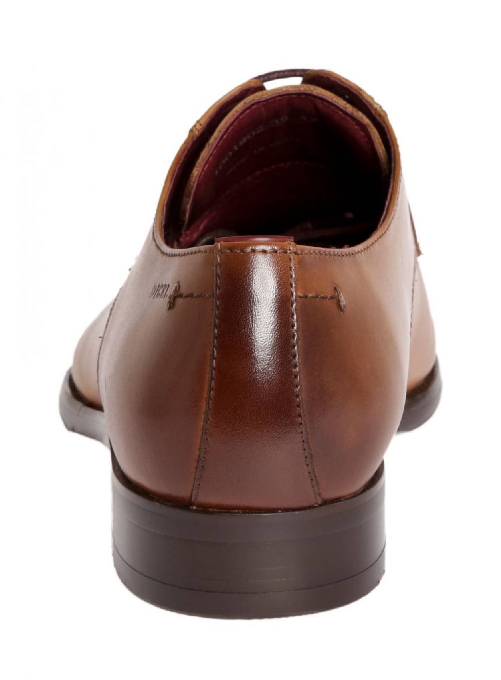 Digel Scarpa stringata digel color cognac in vera pelle Only for today