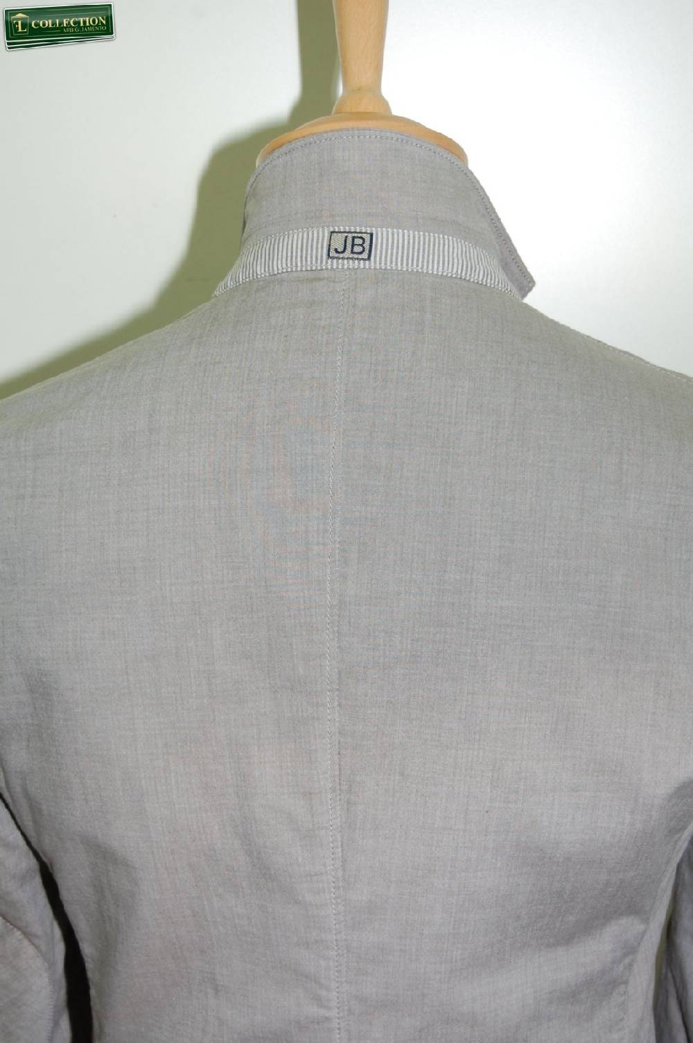 John Barritt Giacca moda cotone lavato grigio John Barritt Officina