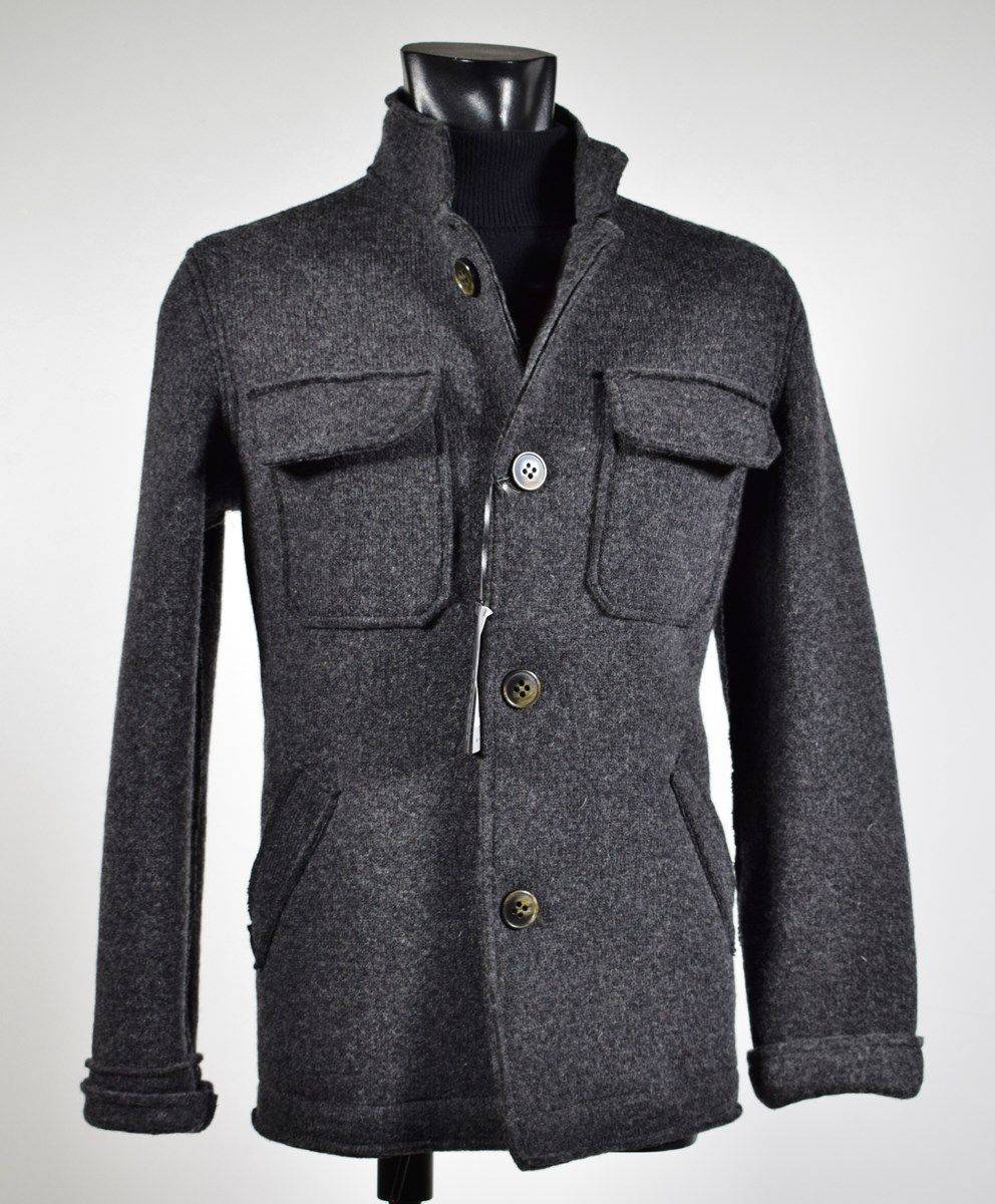 Become Giacca sportiva become in lana cotta sfoderata slim fit Black Friday Prezzi