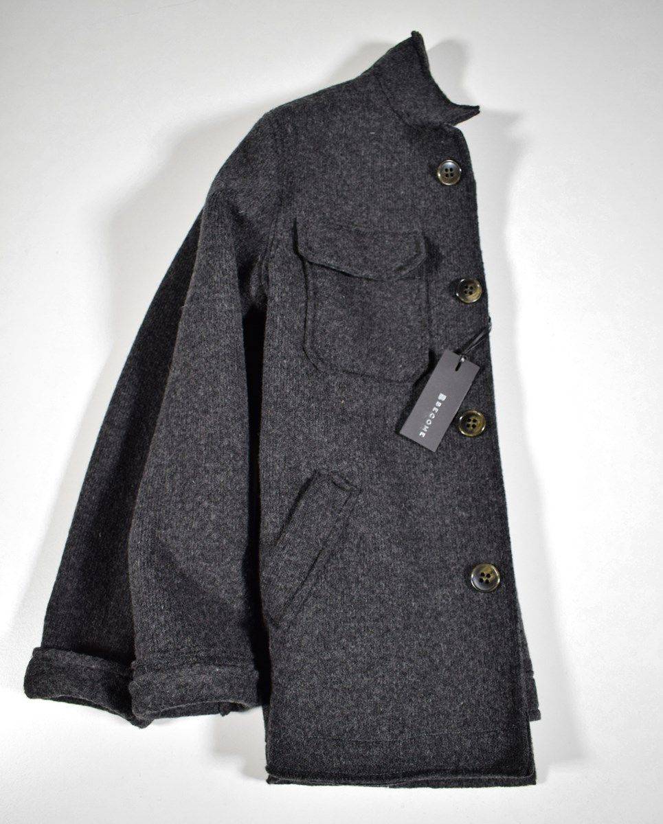 Become Giacca sportiva become in lana cotta sfoderata slim fit Black Friday Prezzi