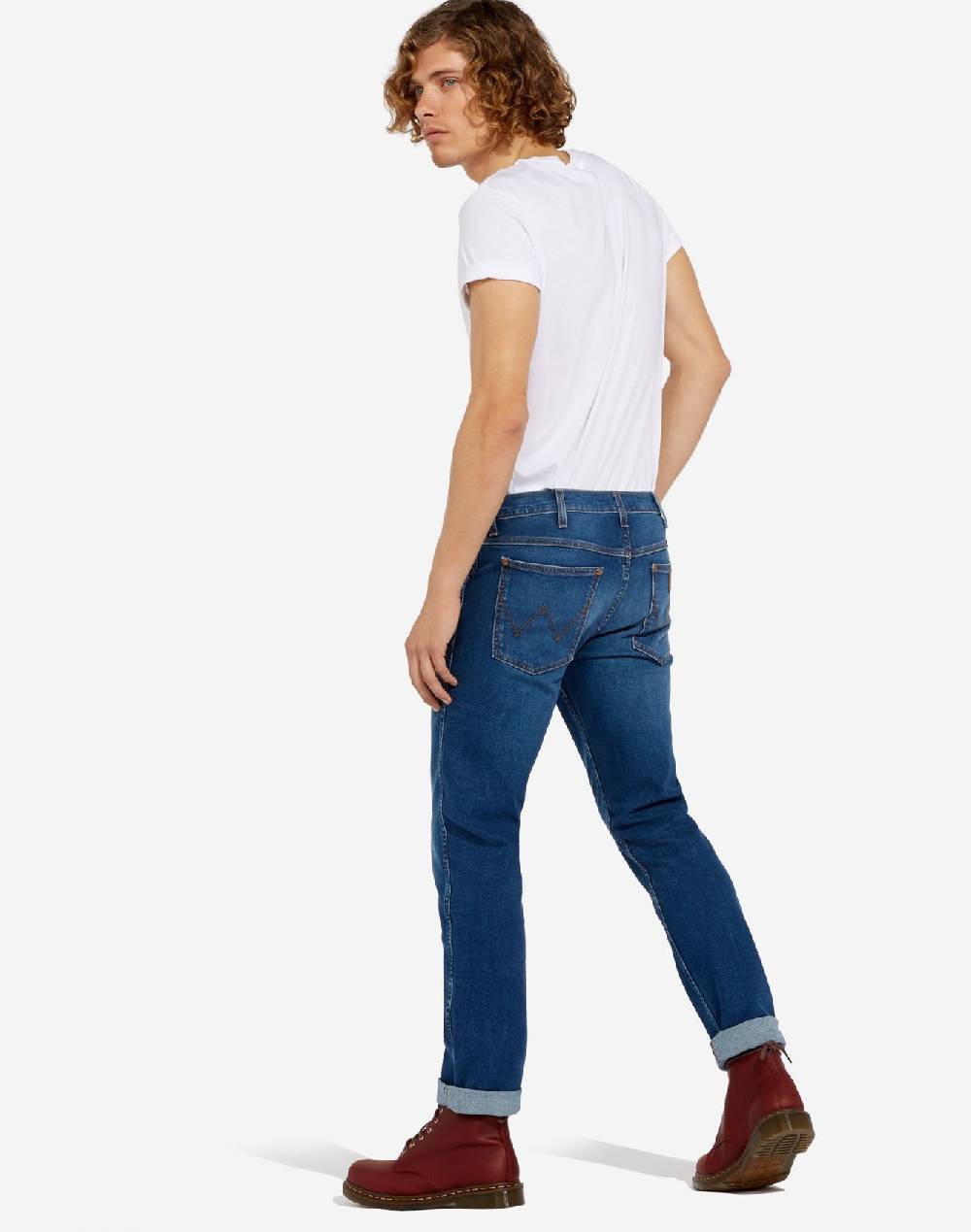 Wrangler Jeans wrangler slim fit a vita alta denim stretch Sconti questo mese