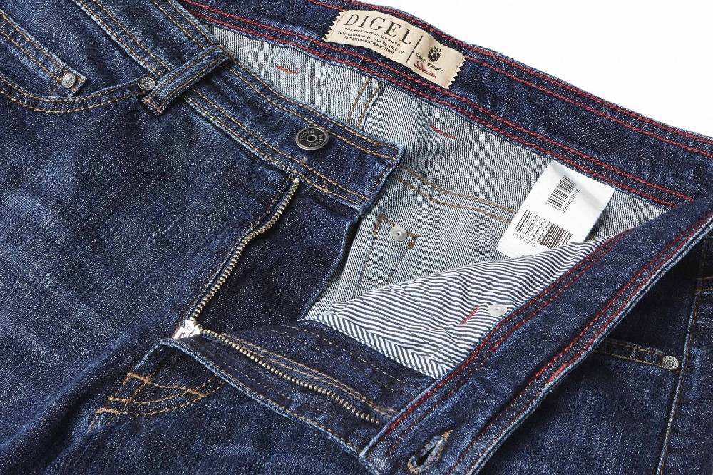 Digel Jeans digel denim stretch blu lavaggio leggero stone washed modern fit Italia