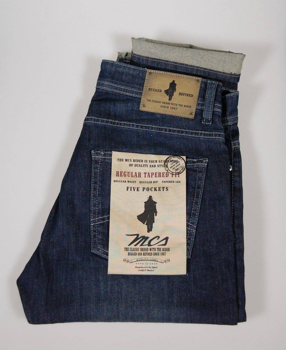 MCS Jeans denim stretch cinque tasche mcs lavaggio medium wash Qualità