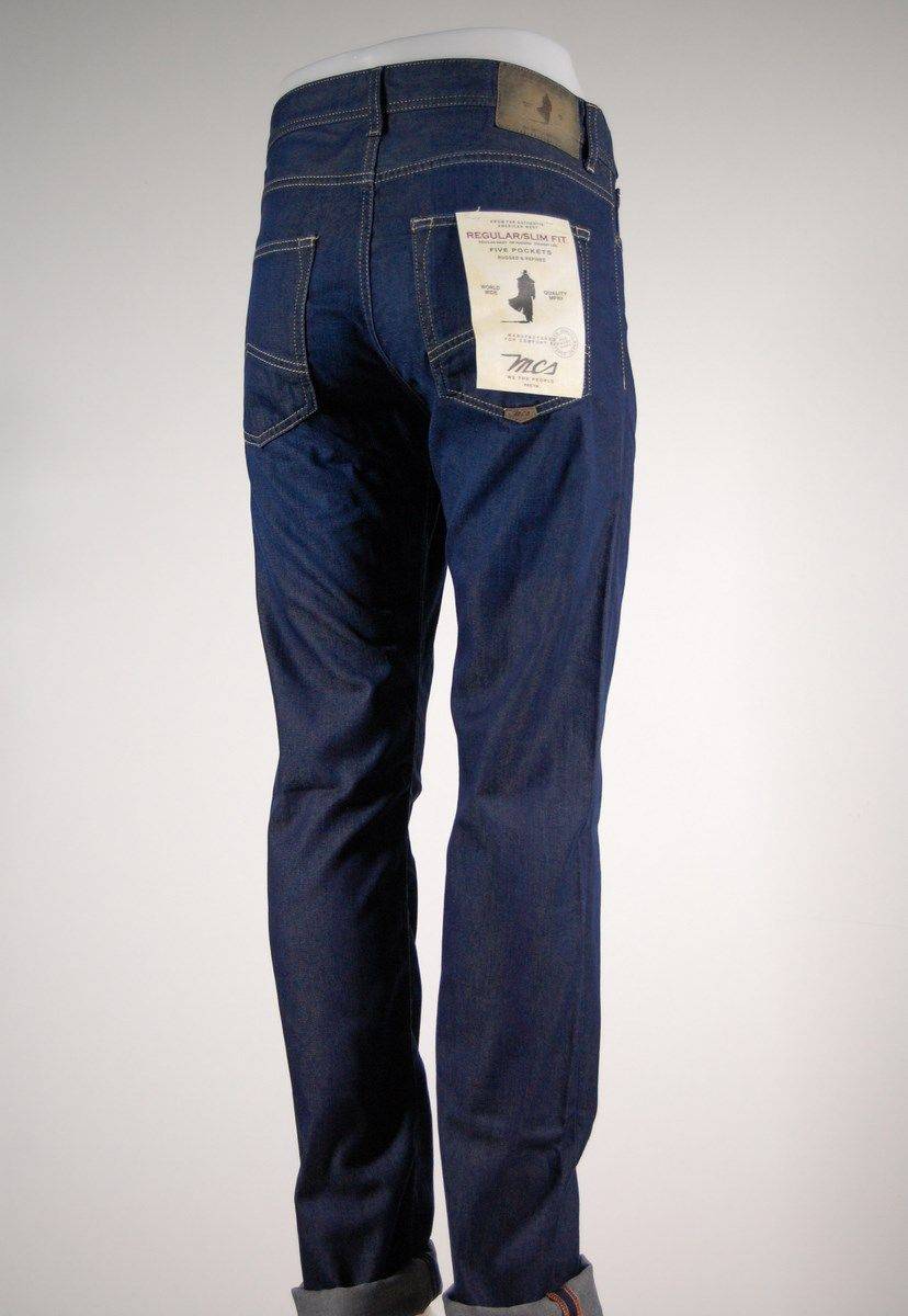MCS Jeans mcs blu lavato stone wash lunghezza L36 Vendita