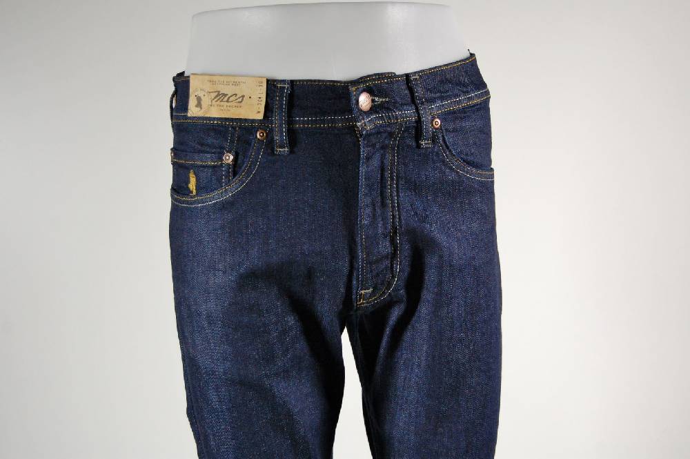MCS Jeans uomo marlboro classics mcs blu denim elasticizzato Pezzi Unici