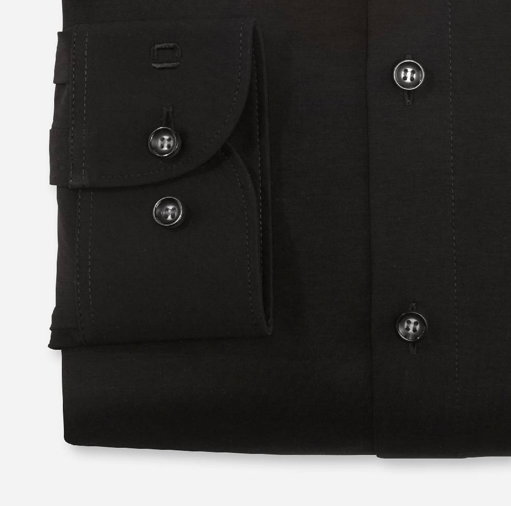 Olymp Camicia olymp nera in jersey super slim fit Shopping Online