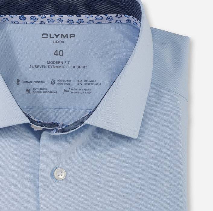 Olymp Camicia olymp celeste modern fit dynamic flex Moda