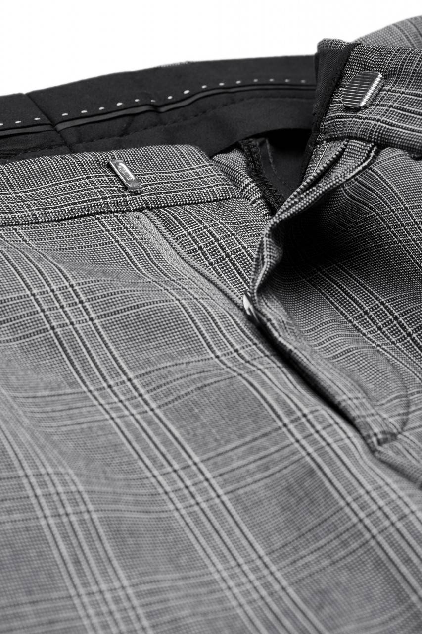 Digel Move Pantalone grigio a quadri digel extra slim fit Shopping online