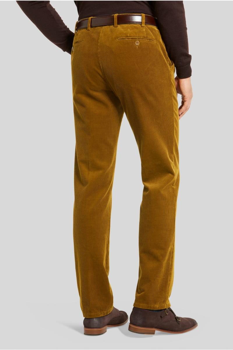 Meyer Pantalone cognac meyer in velluto a coste luxury modern fit Latest fashion