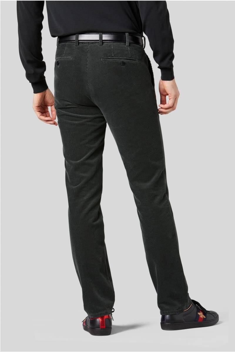 Meyer Pantalone grigio meyer in velluto a coste luxury modern fit Offerte esclusive