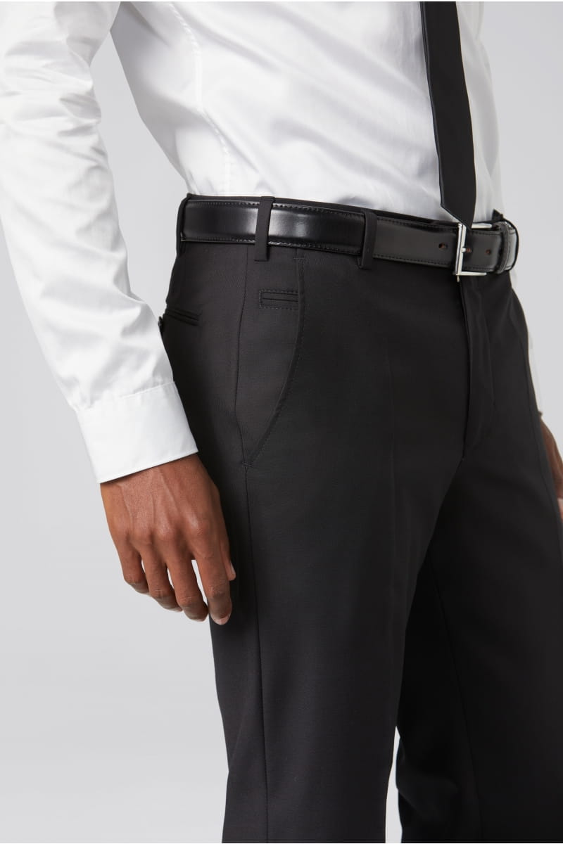 Meyer Pantalone meyer in pura lana natural stretch modern fit Grandi sconti
