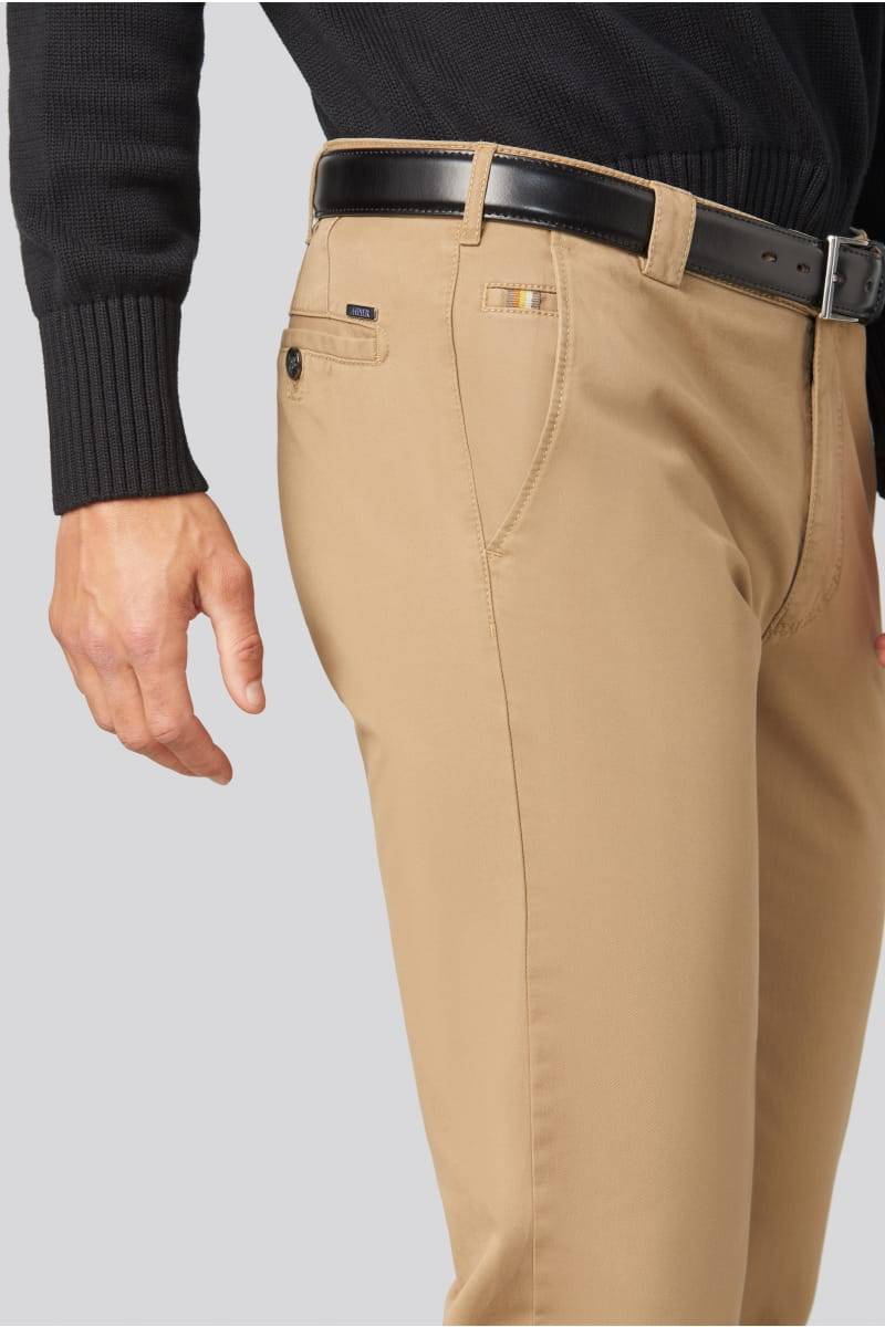 Meyer Pantalone cammello meyer in cotone stretch regular fit Nuovi prodotti