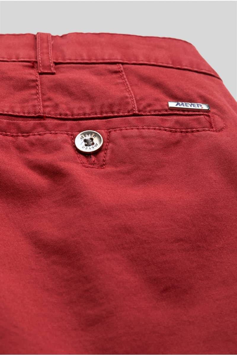 Meyer Pantalone rosso meyer in cotone stretch regular fit Comprane uno, ottenene uno gratis