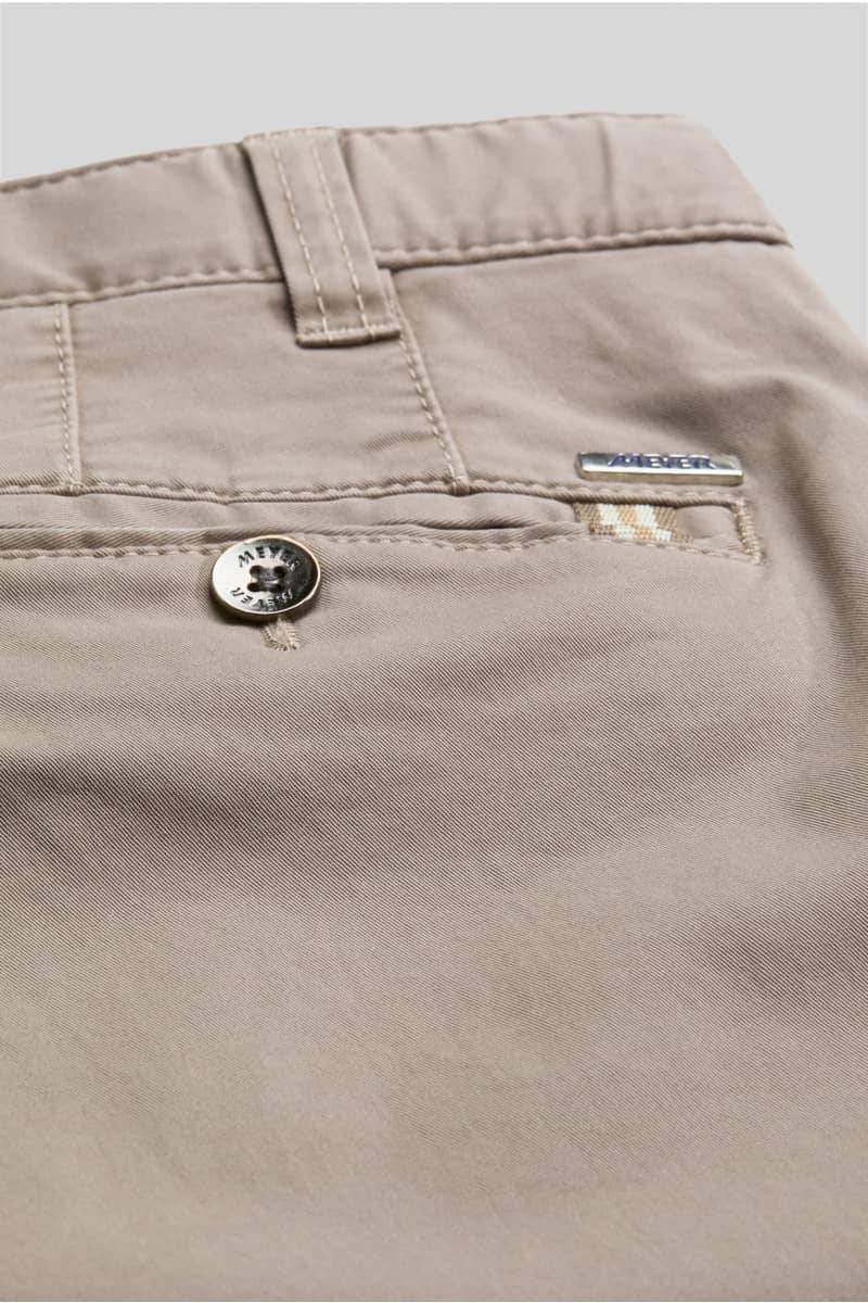 Meyer Pantalone tortora meyer in cotone fairtrade modern fit Sconti VIP