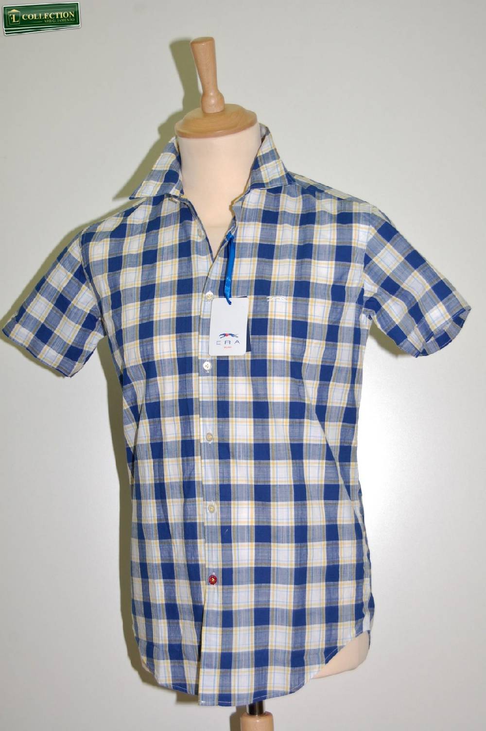 Era Milano Camicia moda slim fit maniche corte Era Milano Ritorno libero