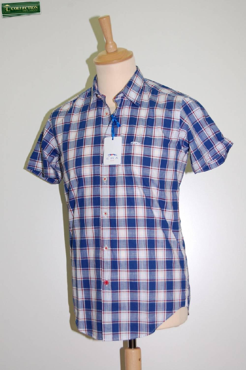 Era Milano Camicia moda slim fit maniche corte Era Milano Ritorno libero