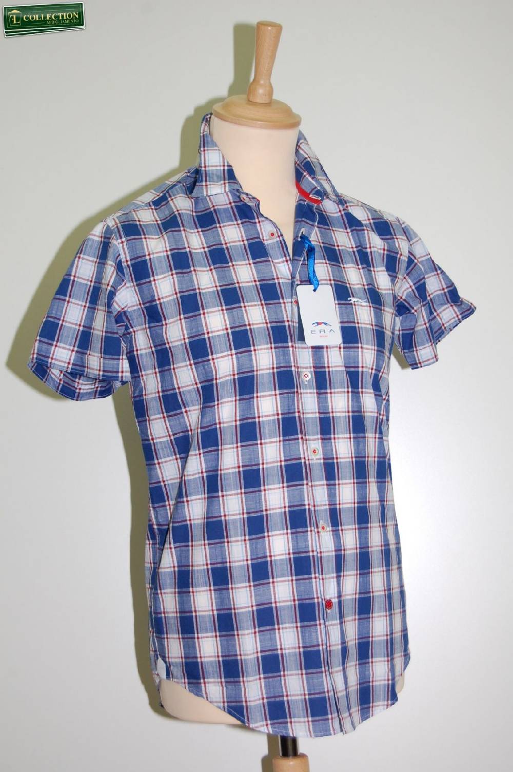 Era Milano Camicia moda slim fit maniche corte Era Milano Ritorno libero