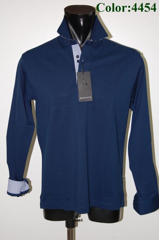 Bramante Polo maglia t shirt moda uomo bramante Promozione temporanea