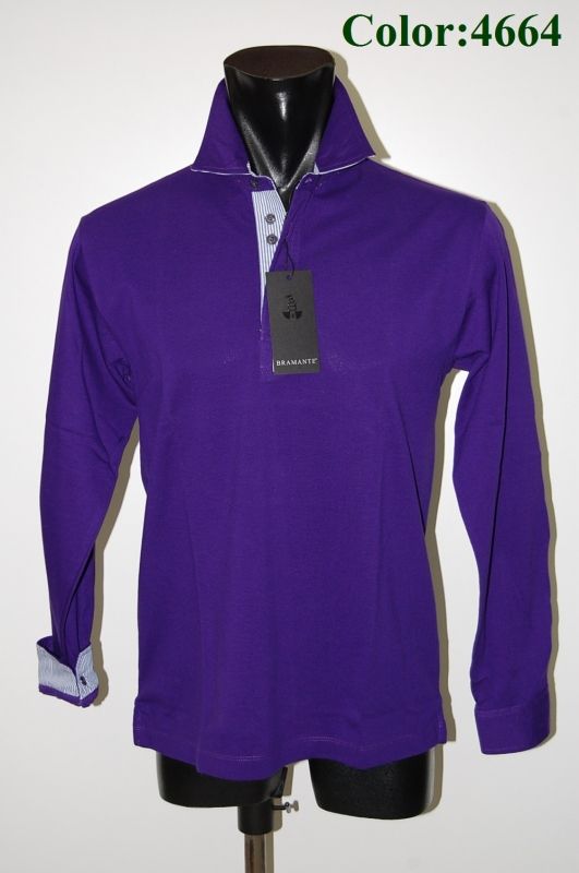 Bramante Polo maglia t shirt moda uomo bramante Promozione temporanea