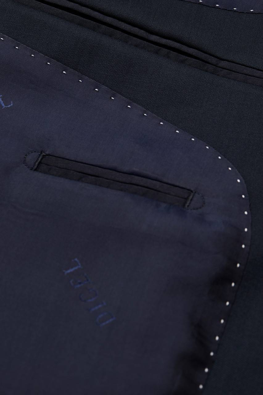 Digel Abito blu digel drop sei modern fit in lana cerruti super 110's Sostegno trimestrale