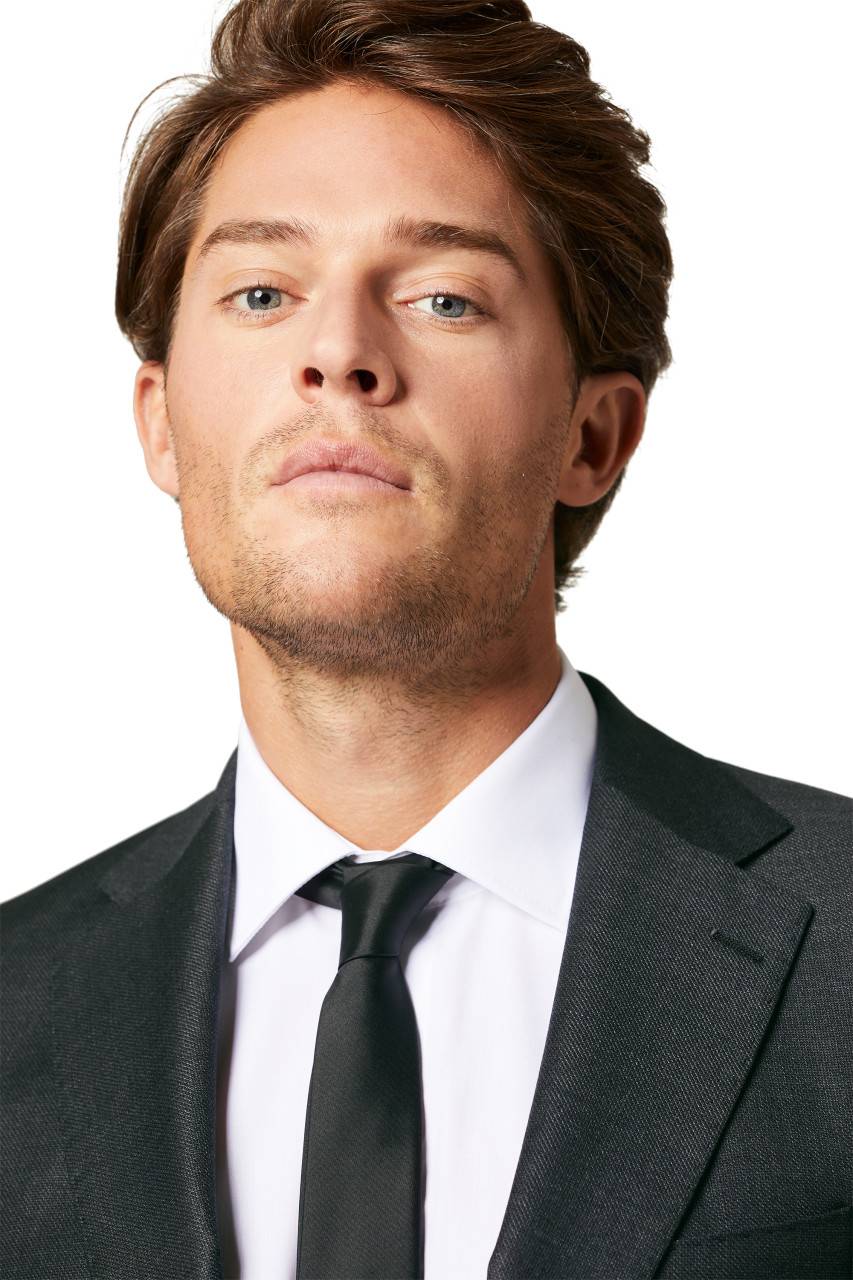Digel Abito grigio scuro digel drop quattro corto in lana vitale barberis canonico Fino al 55% di sconto
