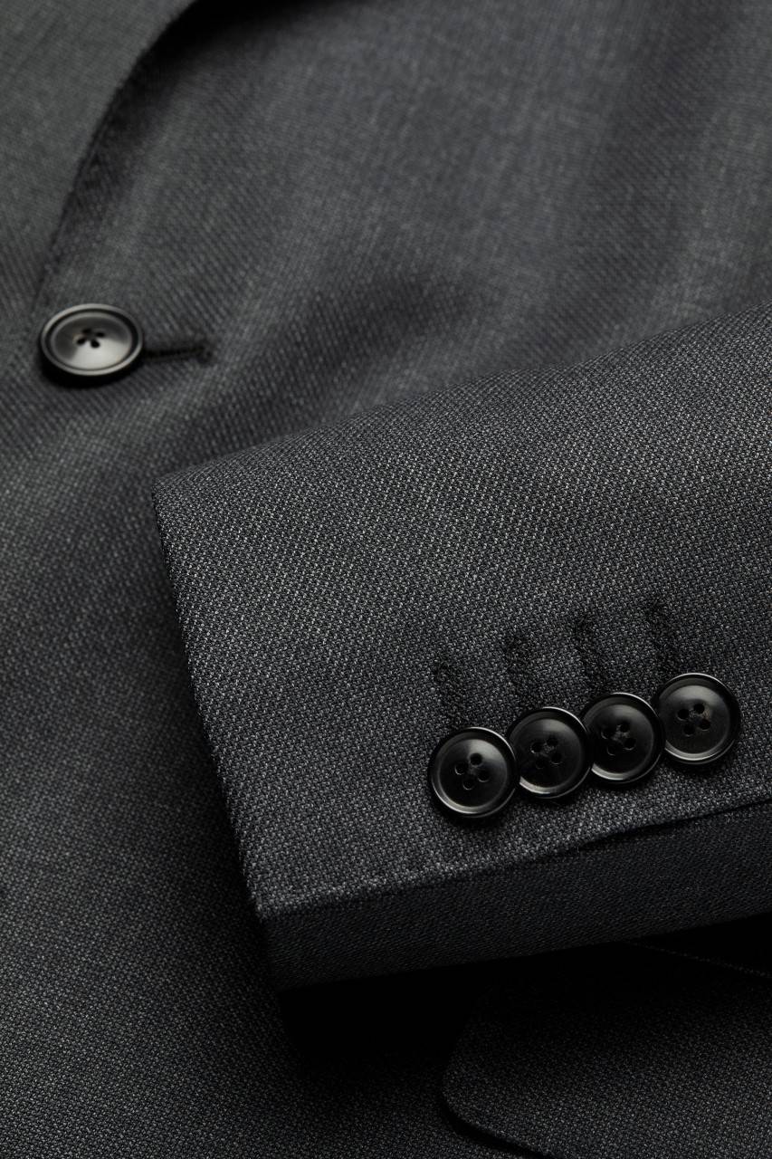 Digel Abito grigio scuro digel drop sei modern fit in lana vitale barberis canonico Super sconto