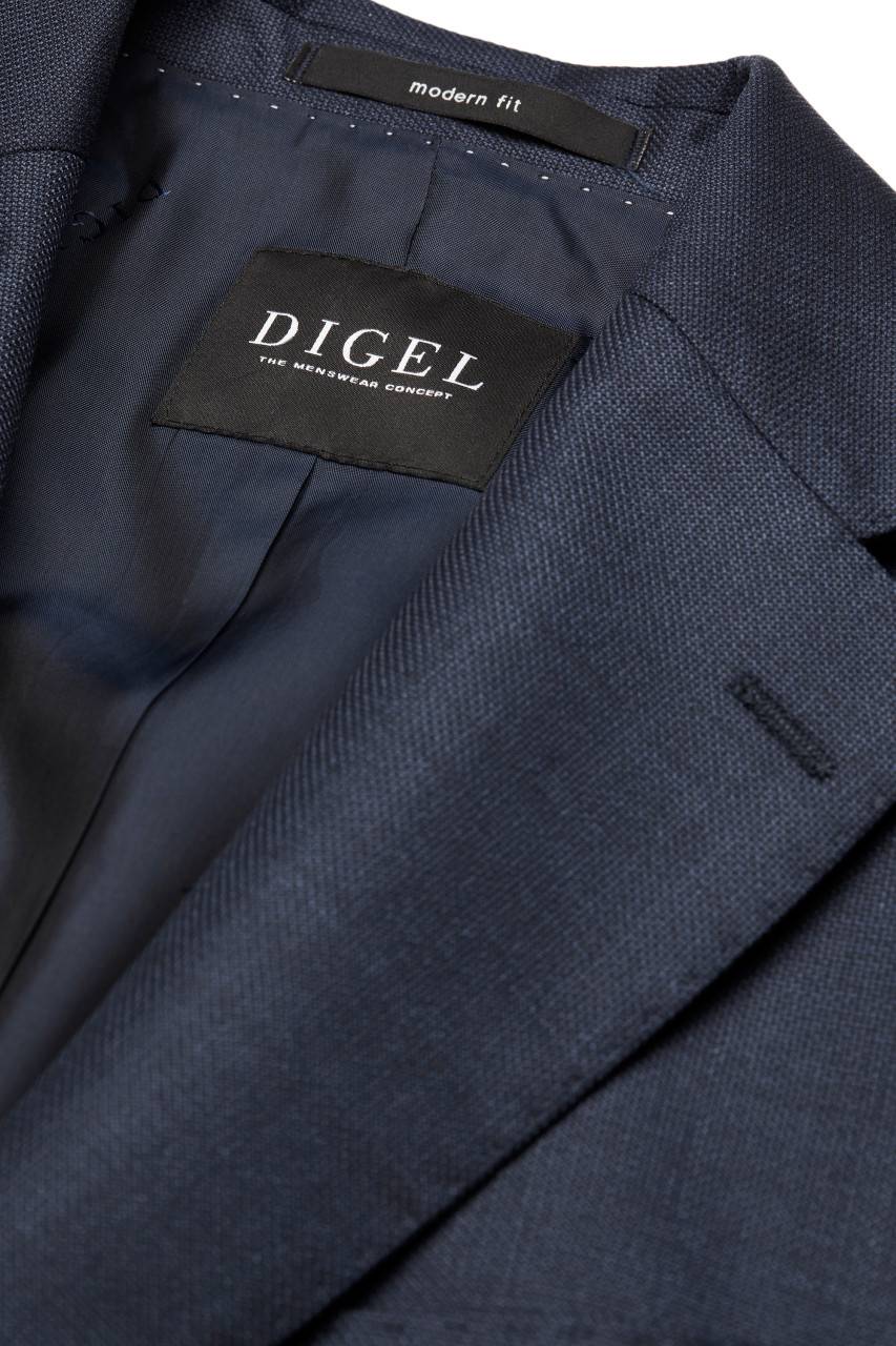Digel Abito blu napoli digel drop sei modern fit in lana vitale barberis canonico Enormi sconti