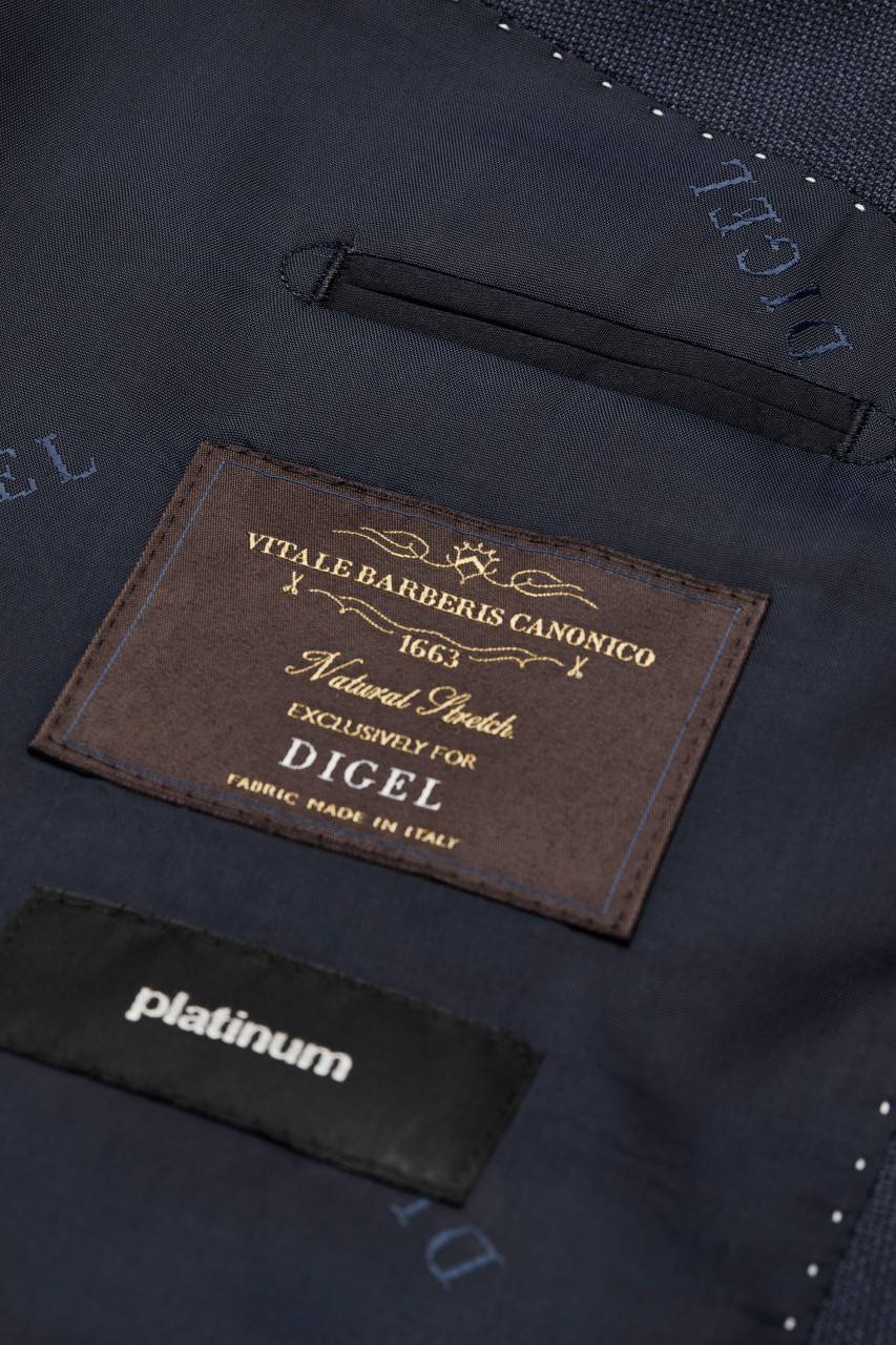 Digel Abito blu napoli digel drop sei modern fit in lana vitale barberis canonico Enormi sconti