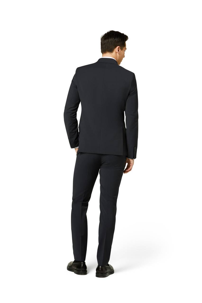 Digel Abito blu digel slim fit doppiopetto misto lana bi-stretch Trasporto libero internazionale