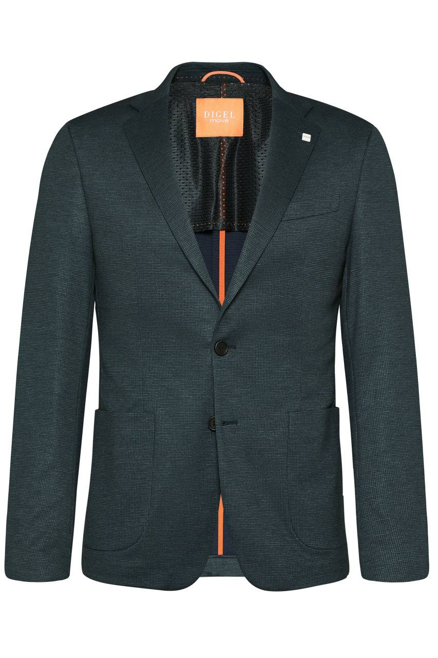 Digel Abito digel in jersey extra slim fit verde a quadretti Duty-free
