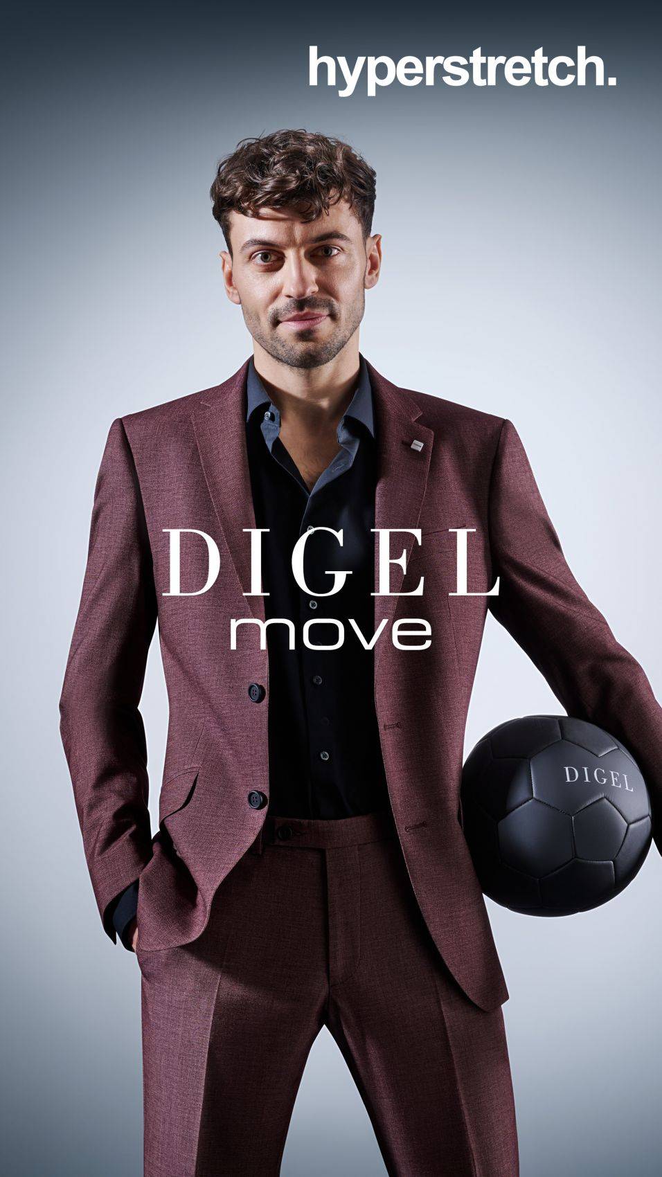 Digel Abito digel marrone rossastro slim fit hyperstretch Sconti questo mese