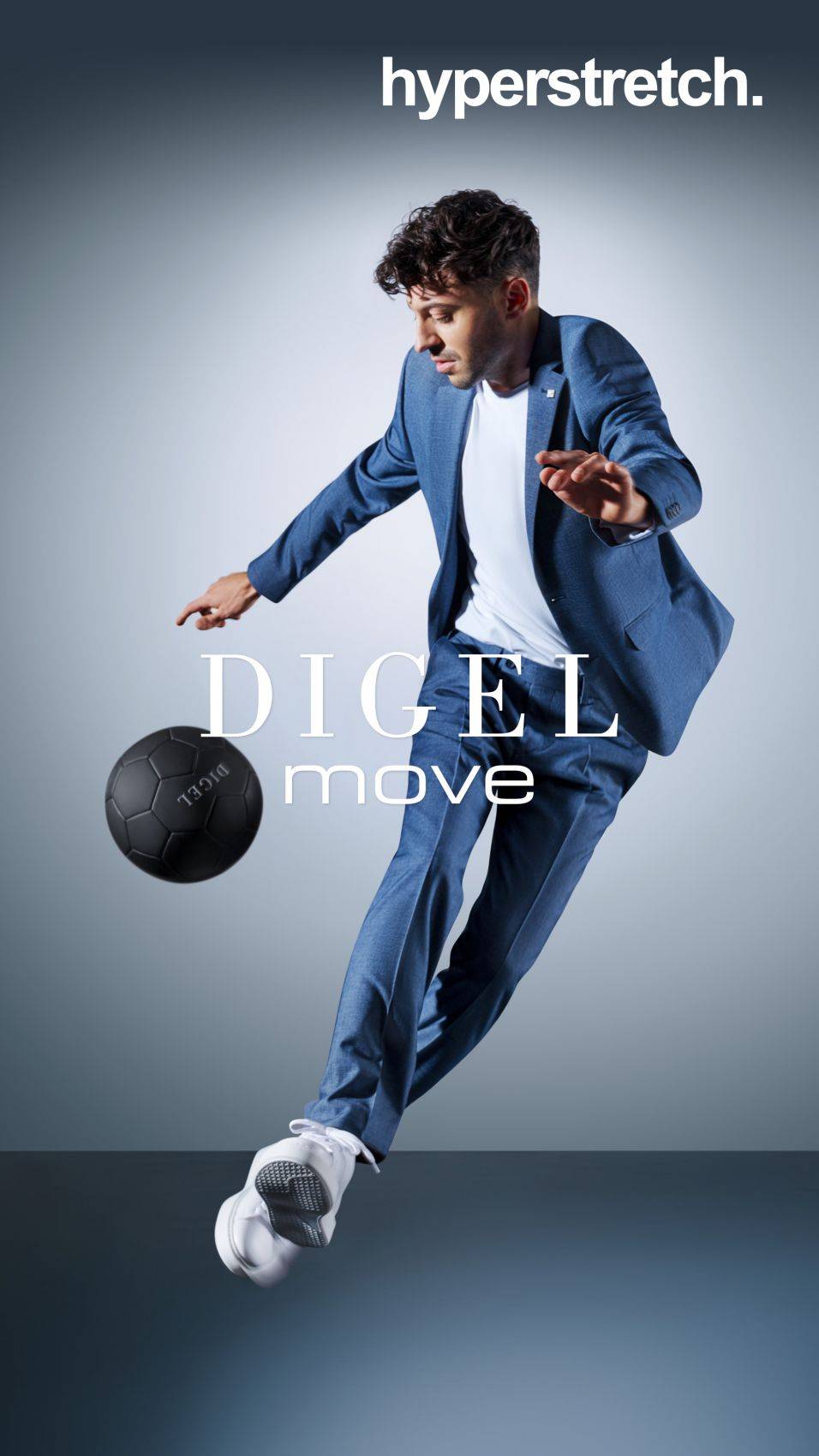 Digel Abito digel blu medio slim fit hyperstretch Italy