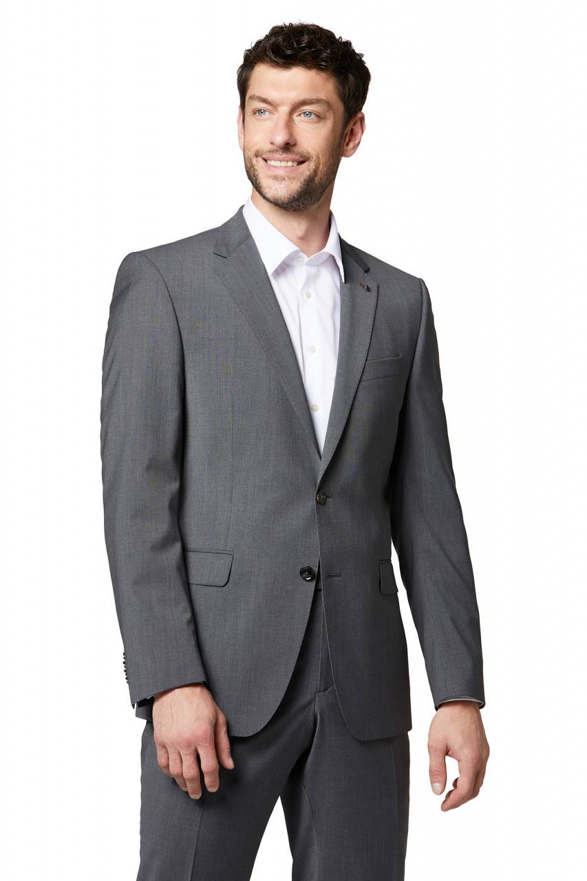 Digel Abito grigio medio digel in lana stretch easywool modern fit Negozi Online
