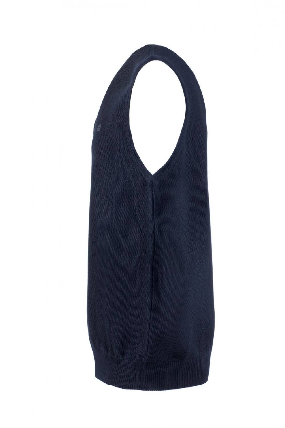 Green Coast Gilet blu con scollo a v green coast modern fit Sconto di tempo limitato