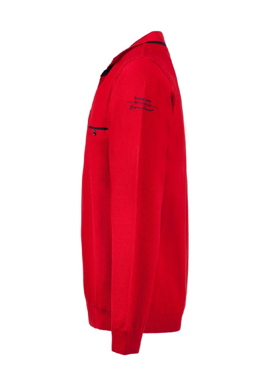 Green Coast Polo rossa green coast modern fit filato nautico idrorepellente Flash Sale