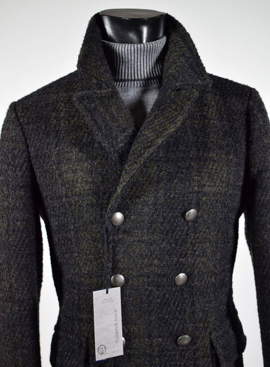 John Barritt Blouson in lana a quadri john barritt slim fit doppio petto Shopping online