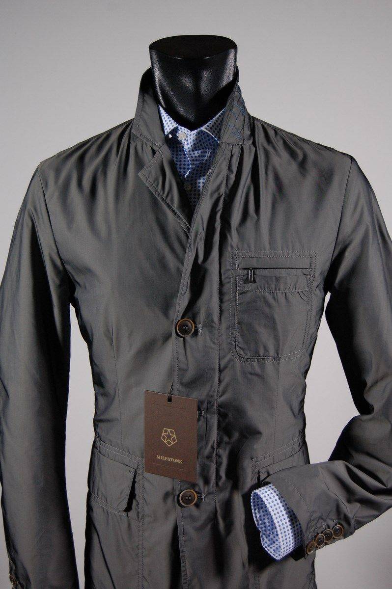 Milestone Giacca field jacket con toppe grigio milestone Offerta Giorno del Papà