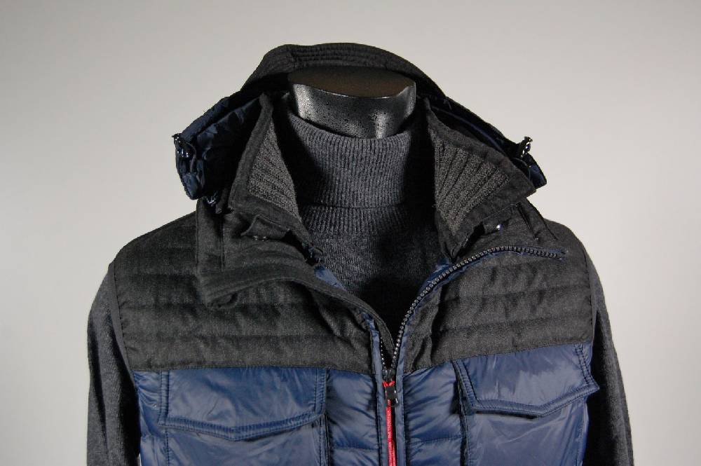 Talenti Gilet smanicato blu in piuma talenti Offerta Anniversario