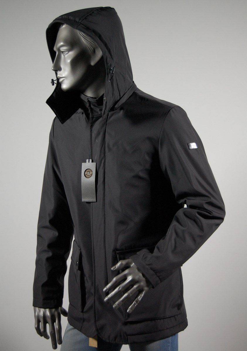 Projects & People Giaccone parka taglio elegante accoppiato con cappuccio due colori Smaltimento dello stoccaggio
