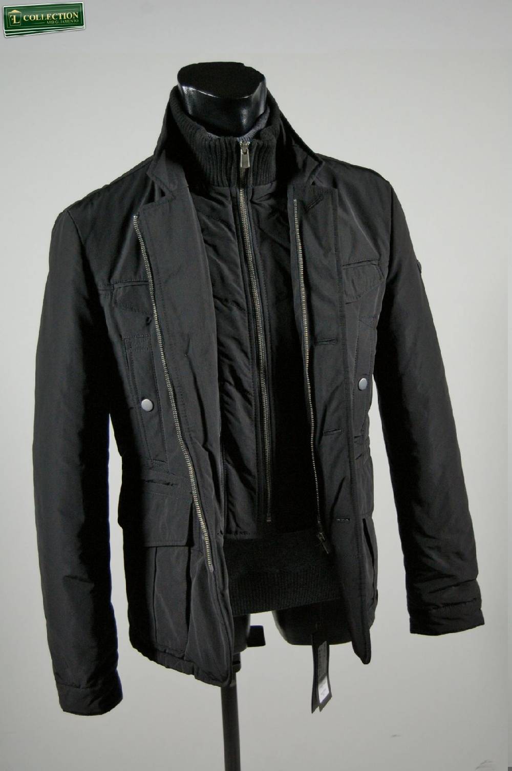 Projects & People Field jacket con pettorina antivento staccabile P&P Vendita calda