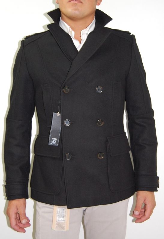John Barritt Blouson giaccone aderente doppiopetto Offerte esclusive