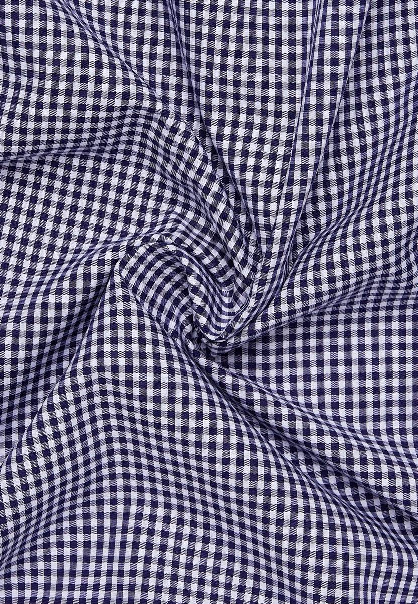 Eterna Camicia eterna a quadretti blu modern fit Offerte stagionali