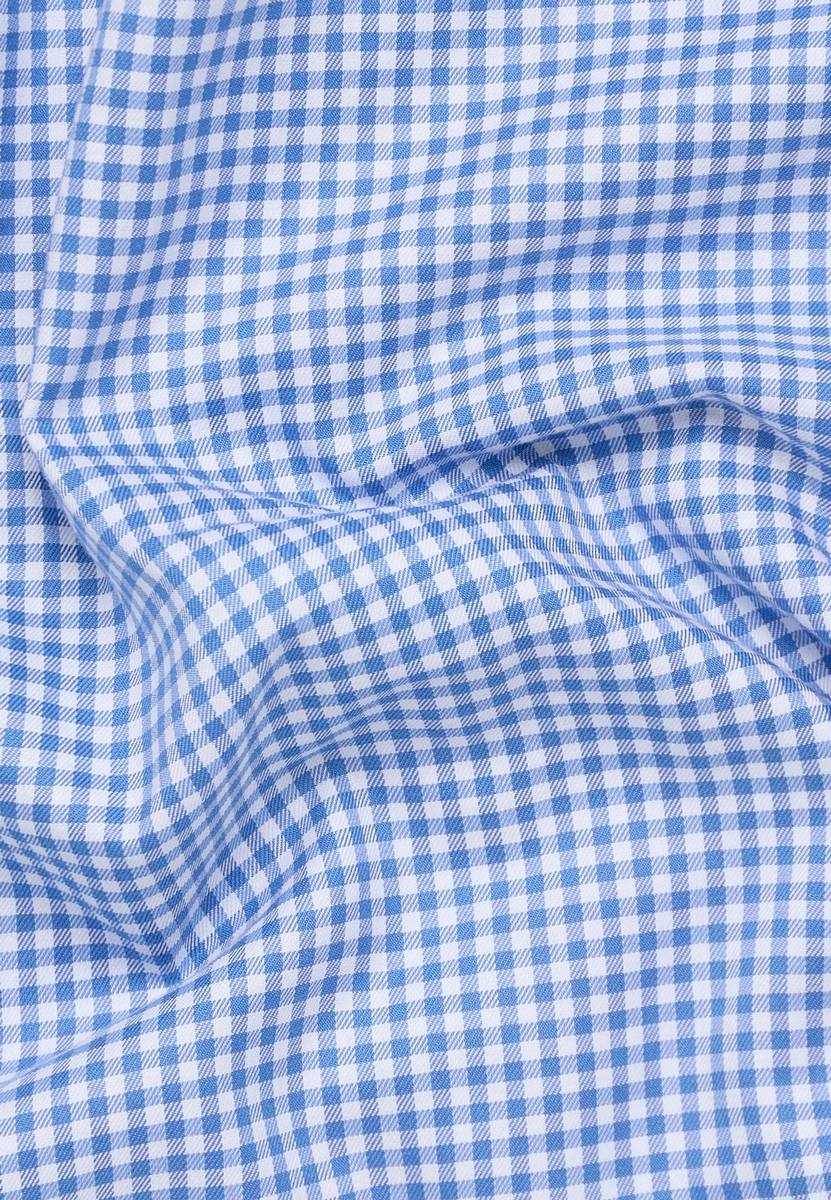Eterna Camicia a quadretti azzurro eterna slim fit collo button-down Ultimi due giorni
