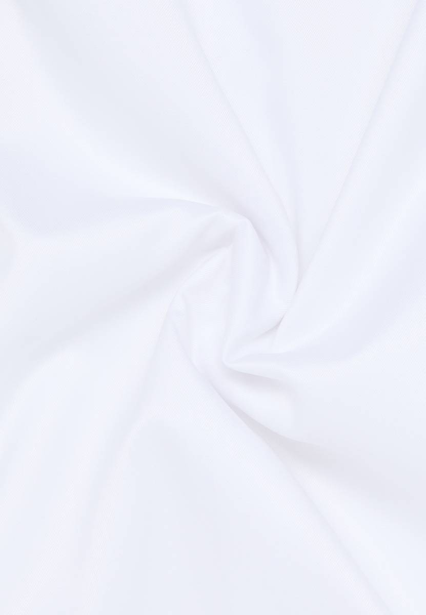 Eterna Camicia bianca eterna modern fit in cotone twill no stiro Esporta salva