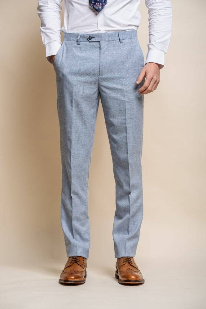House of Cavani Abito azzurro chiaro house of cavani semi foderato stretch modern fit Black Friday Prezzi