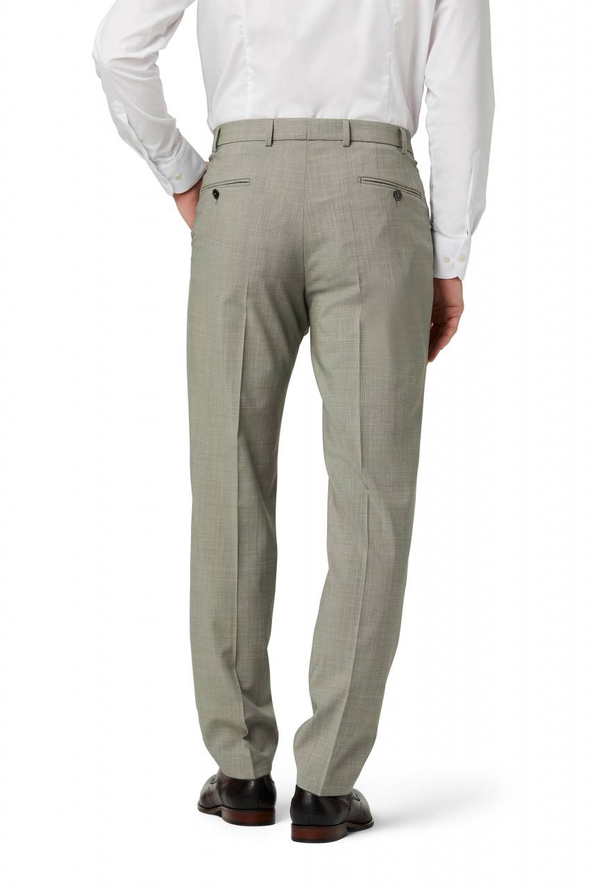 Digel Abito verde chiaro digel lana stretch marzotto drop quattro corto Pezzi Unici