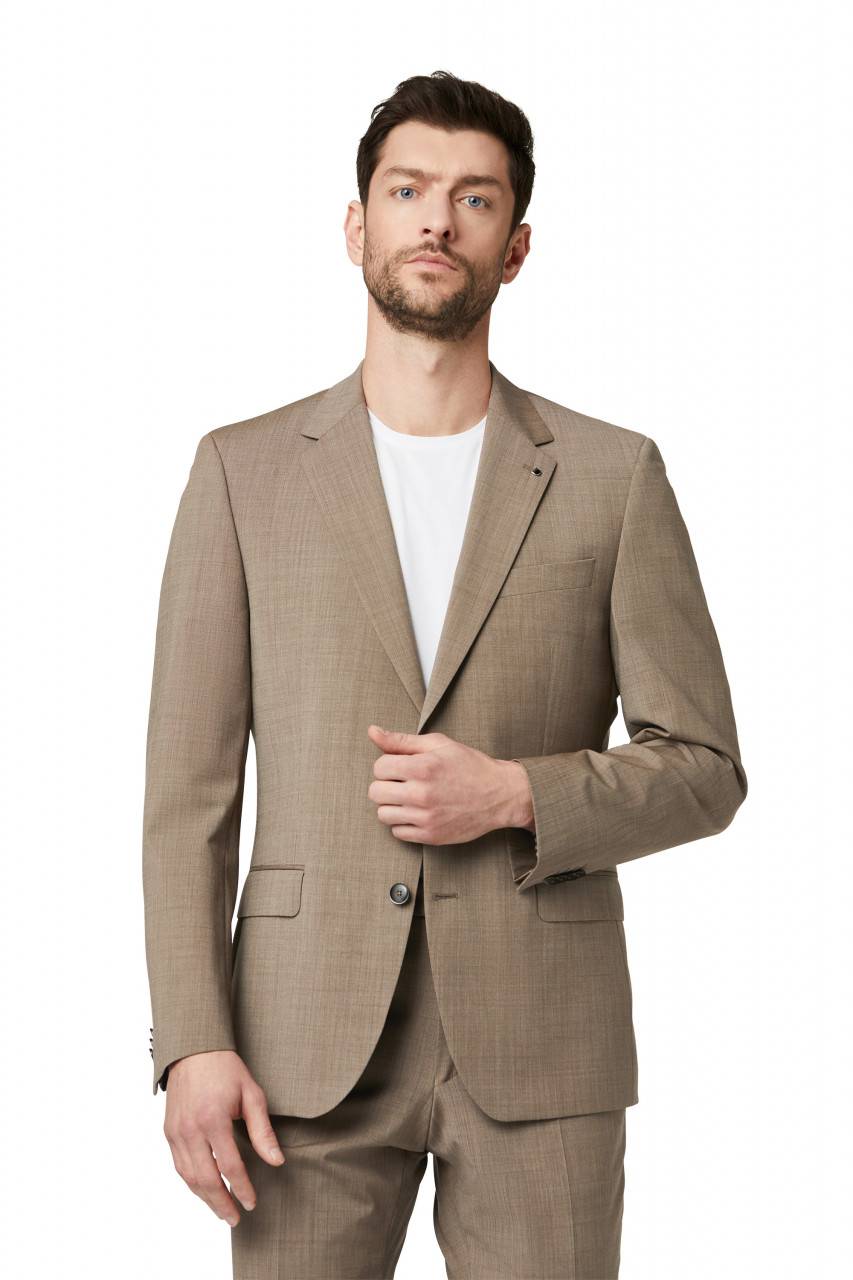 Digel Abito tabacco digel lana stretch marzotto drop quattro corto Soddisfazione Garantita