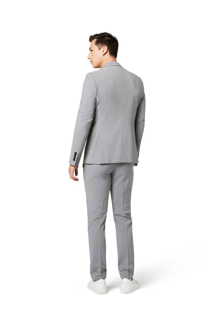 Digel Abito slim fit digel grigio chiaro misto lana bi-stretch Promozione Limitata